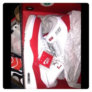 Jordan Tinker Hatfield Retro 3s University Red